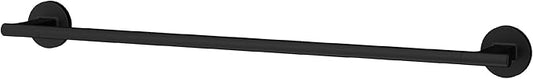 Pfister Capistrano Bath Towel Bar for Bathroom, 24-Inch, Wall-Mounted, Screw-in, Matte Black Finish, BTBCSO2B