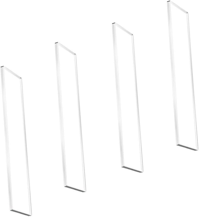 Acrylic Bathroom Shelf Set Clear Medicines Cabinet Insert with High Load Capacity for Home Storage Wall Mounted Bathroom Shelves