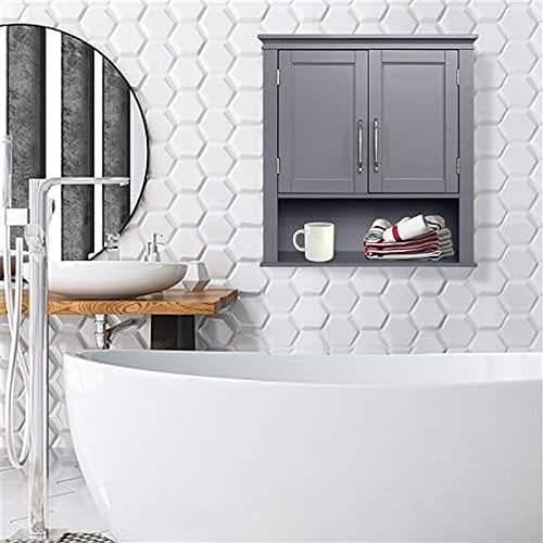 59 x 24 x 63CM Tier Shelf Bathroom Shelves Toilet Shelves Bathroom Racks Wood Shelves Wooden Shelves Standing Brown