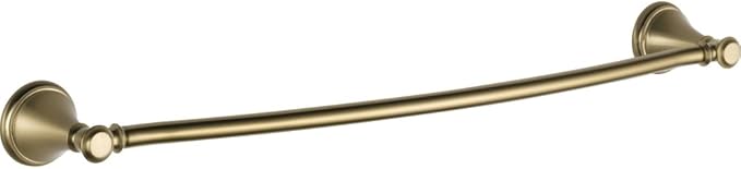 DELTA Cassidy Towel Bar, Champagne Bronze Bathroom Towel Holder, Bathroom Accessories, 79724-CZ