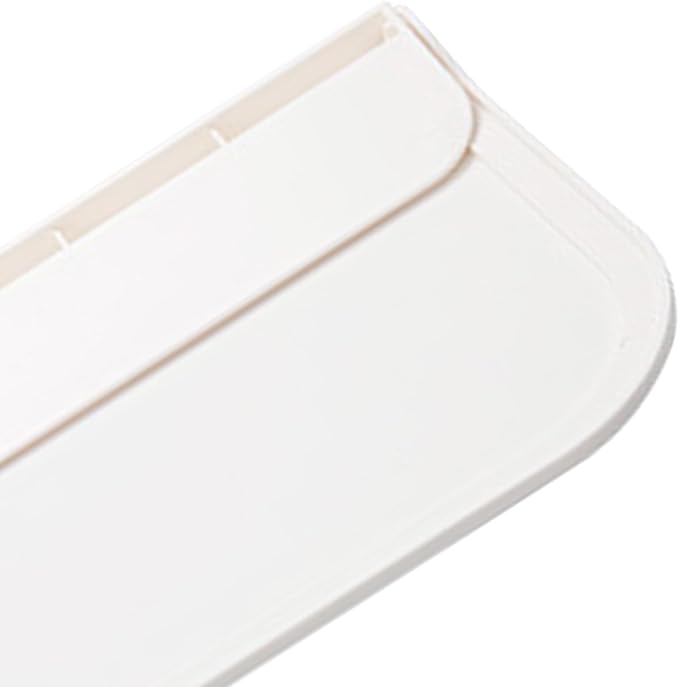 Garneck 2pcs Small Foldable Plastic Adhesive Wall Shelf for Bathroom Storage, Phone and Soap Organizer, Space-Saving Floating Shelves for Dorms and Home