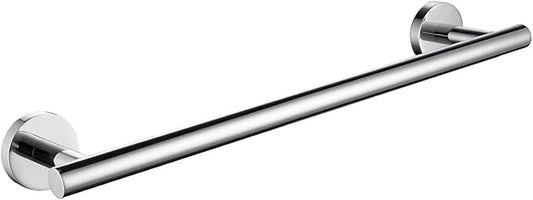 Nolimas Polished Chrome Bath Hand Towel Bar Single Bars Towel Rack Rod Classic Wall Mounted Stainless Steel Toilet Kitchen Bathroom Towel Bar Towel Shelf Single Layer,12inch