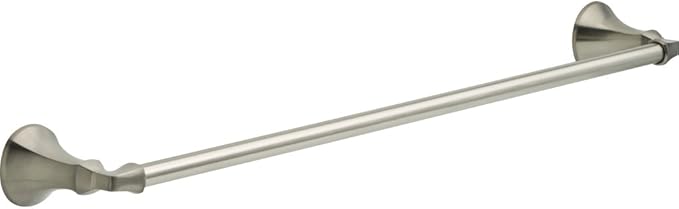 Delta Ashlyn (1-Pack) 24'' Towel Rack for Bathroom Brilliance Stainless Steel Towel Bar for Bathroom Wall Towel Holder Rod Wall Mounted 76424-SS