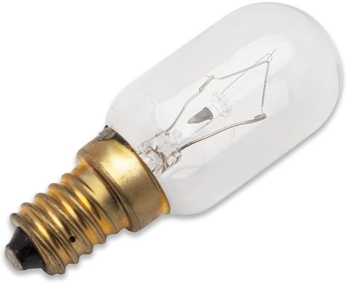 lumenivo 25W Compatible Conair Makeup Mirror Replacement Bulbs Incandescent Lighted Makeup Mirror Replacement Bulb 120V T7 Type T Bulb 25 Watt with E12 Candelabra Screw Base - 2 Pack