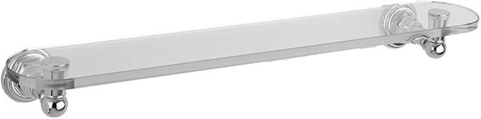 Jaclo 4830-GS-24-CB Wall Mounted Glass Shelf, 24", Caramel Bronze