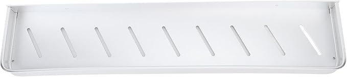 Tbest Wall Mounted Bathroom Storage Rack, Space Aluminum Shelf for Bathroom with Hooks, Drill Mounted Toilet Storage Shelf (60cm)