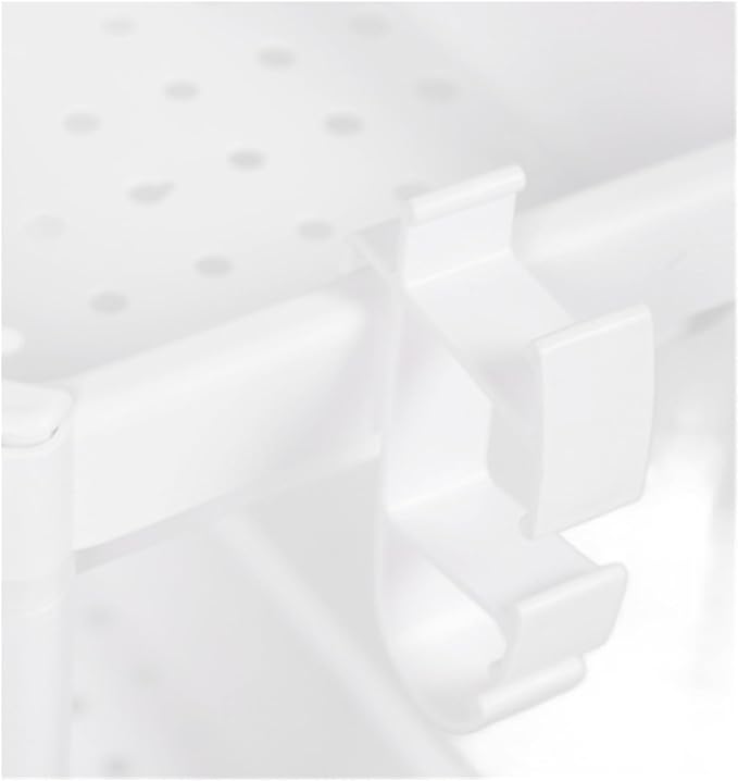 Plastic Bathroom Tower Shelf, Versatile Large Storage Freestanding Bathroom Shelf, Mobile Shelving Corner Storage for Store Books, Files, Clothing(3 layer)