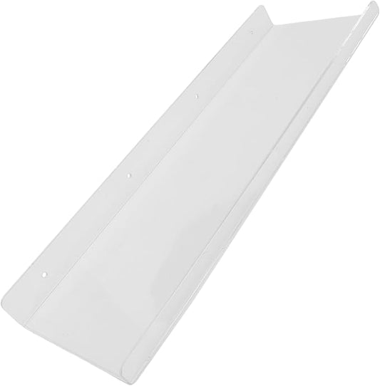 MAGICLULU Wall Shelf Wall Mount Holder Storage Stand Toilet Storage Rack Clear Bathroom Shelves Seasoning Rack Acrylic