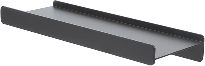 Aluminum Alloy Floating Shelf for Bathroom Storage Wall Mounted Decorative Organizer for Makeup Toiletries for Modern Spaces
