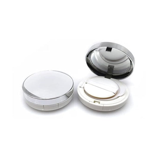 1PCS Empty Air Cushion Puff Box Makeup Case Container with Powder Sponge Mirror for BB Cream Foundation Diy Box,H