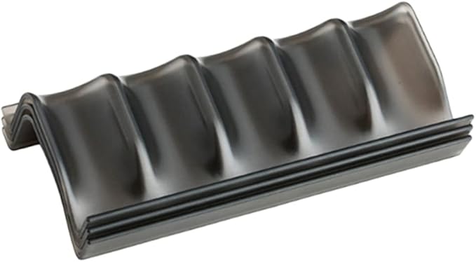5pcs Essential Oil Bottle Storage Rack Slot Drawer Organizer Stackable Plastic Holder for Household Use for Desktop Nightstands Black