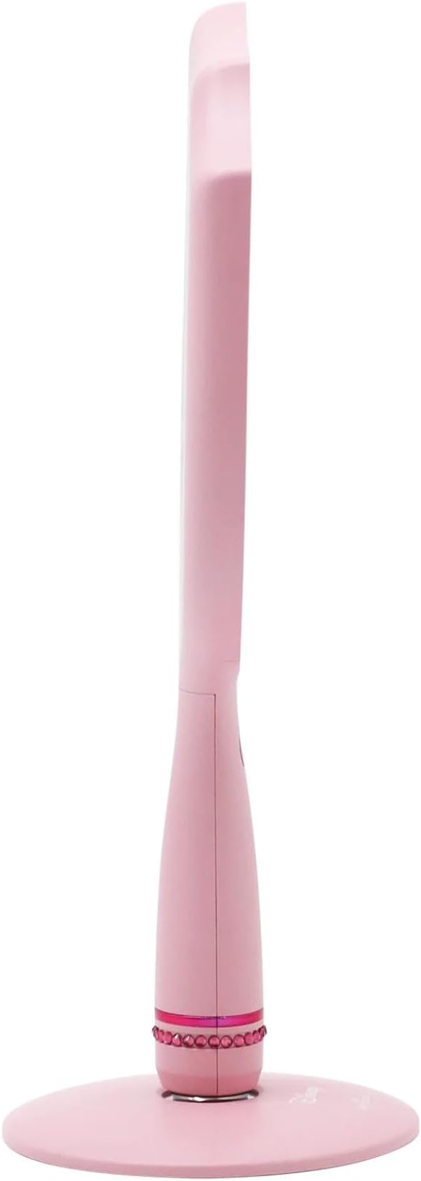 Impressions Vanity Disney Princess Aurora Handheld LED Makeup Mirror, Lighted Hand Mirror with Standing Base, Shimmering Button, and 3 Color Modes for Travel or Bedroom