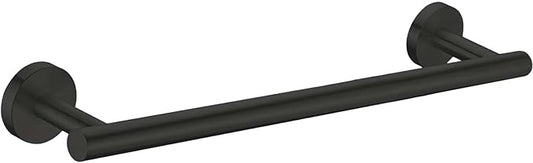 Modket 18 Inches Matte Black Towel Bar Bathroom Hardware 304 Stainless Steel Wall Mounted Kitchen Towel Holder Cloths Hanger