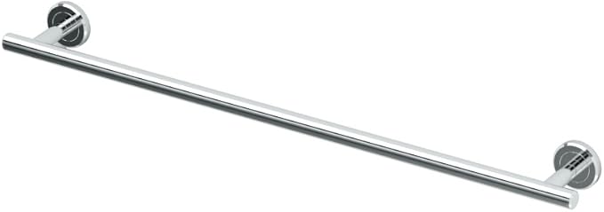 Gatco 4240 Latitude II 24-Inch Towel Bar, Wall Mounted Bathroom Towel Holder, Chrome