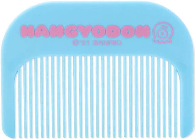 Sanrio 963933 Hangyodon Face-shaped Mirror & Comb Set