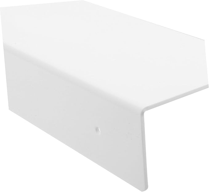 Cabilock Adhesive Shelf Divider for Bathroom and Kitchen No Drill Gap Filler Wall-Mounted Storage Rack Waterproof and Easy to Install for Cabinet and Countertop Organization