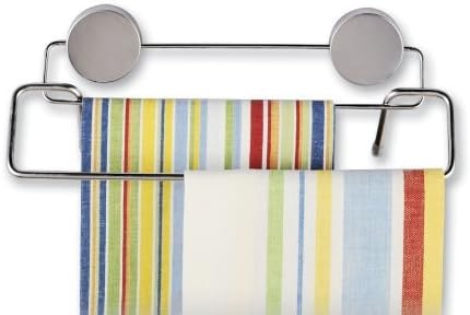 Better Houseware 2409 Magnetic Double Towel Bar, Stainless