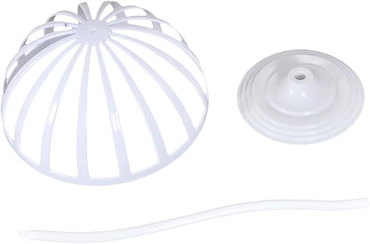 Glass Shelf for Bathroom ，Glass Aluminum，Hat Storage Rack Tabletop Wig Display for No Tools Diy Expertise Required