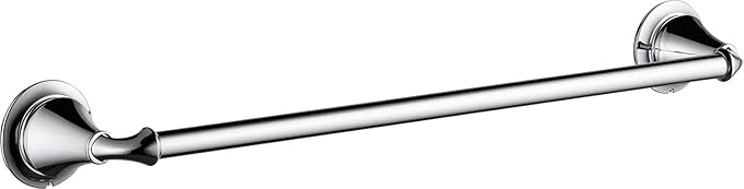DELTA FAUCET 79418 Linden 18 in. Wall Mount Towel Bar Bath Hardware Accessory in Polished Chrome