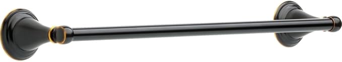 DELTA Windemere 18 inch Towel Bar, Oil Rubbed Bronze, Bathroom Accessories, 70018-OB