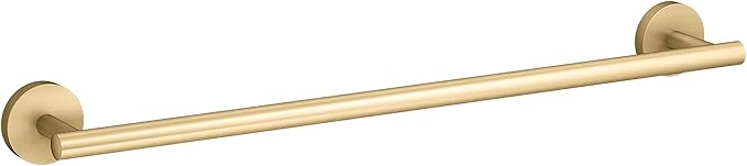 Kohler 27286-2MB Elate® 18" Towel bar, Vibrant Brushed Moderne Brass