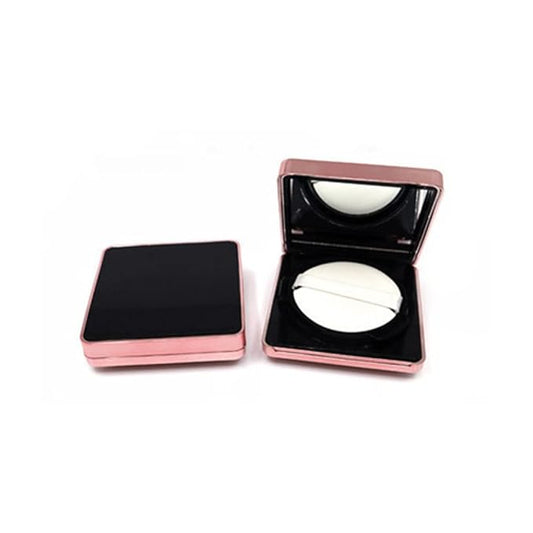 1PCS Empty Air Cushion Puff Box Makeup Case Container with Powder Sponge Mirror for BB Cream Foundation Diy Box,E