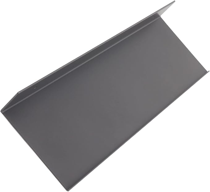 Qinlorgo Wall Mounted Bathroom Shelf, Space Aluminum Storage Rack Organizer, Smooth Edges Shelf for Kitchen, Bathroom & Hotel (40cm)