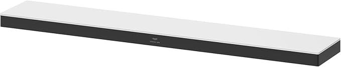 GROHE 40 965 1 Allure New 24" Glass and Metal Bathroom Shelf -