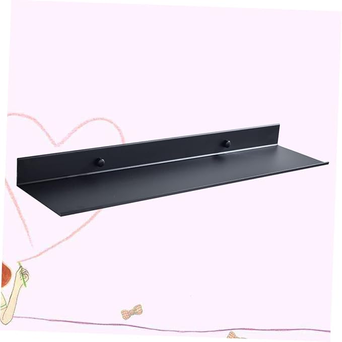 PRETYZOOM Bathroom Shelf Wall Mount Floating Shelves Storage Rack Rustproof Space Saving