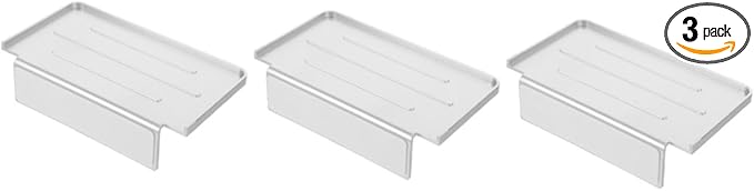 OSALADI 3pcs Bathroom Corner Shelves Storage -mounted Phone Holder for Toiletries Shelf for Bathroom Wall Mount