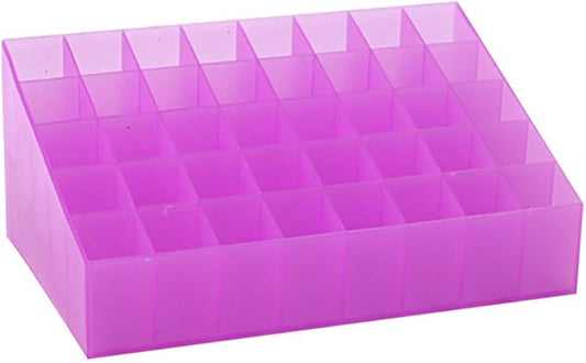 Cabilock Makeup Organizer and Storage Lipstick Storage Case 40 Slots Modern Makeup Pencils Holder Slots