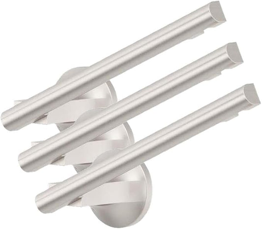 Pfister BPHPFM0GS Pfirst Modern Toilet Paper Holder, Spot Defense Brushed Nickel (Pack of 3)