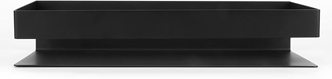 Matt Black Stainless Steel Bathroom Shelf 30cm, Kitchen Storage Rack, Durable and Waterproof - Elegant Design, Easy to Clean, Ideal for Home Organization