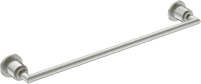 Moen YB0818BN Arris 18-Inch Modern Single Towel Bar, Brushed Nickel