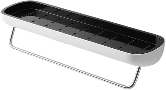 Bathroom Storage Shelf,No Drilling Required Bathroom Shelves Removable for Bathroom Living Room Bedroom Balcony