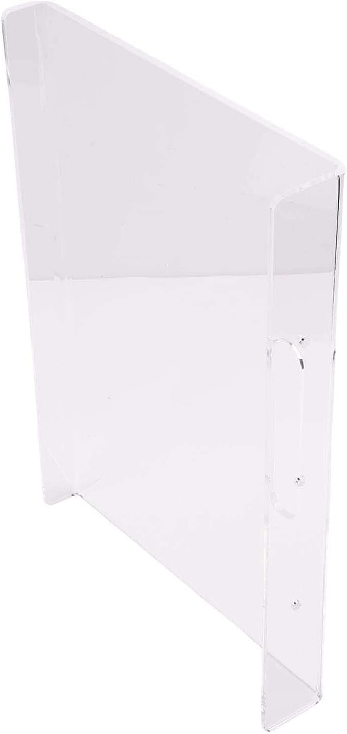 Acrylic Wall Shelf Rack – Punch- Mounting for Smooth Walls, No Drilling Required, Lightweight Storage for Living Room, Bathro(30 * 20 * 4cm)
