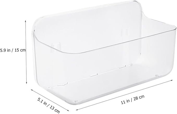 balacoo Wall-Mounted Bathroom Storage Rack No Drill Organizer Shelf Sundries Holder for Shower and Kitchen Use for Bathroom Organization