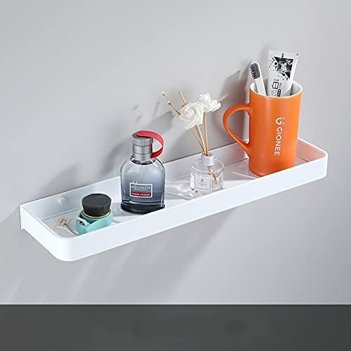 Bathroom Shelf Bathroom Shelf Wall Shelves Shelf Aluminum Black Bathroom Corner Shelf Wall Mounted Black Aluminum Kitchen Storage Holder Floating Shelves (Color : Sky Blue)