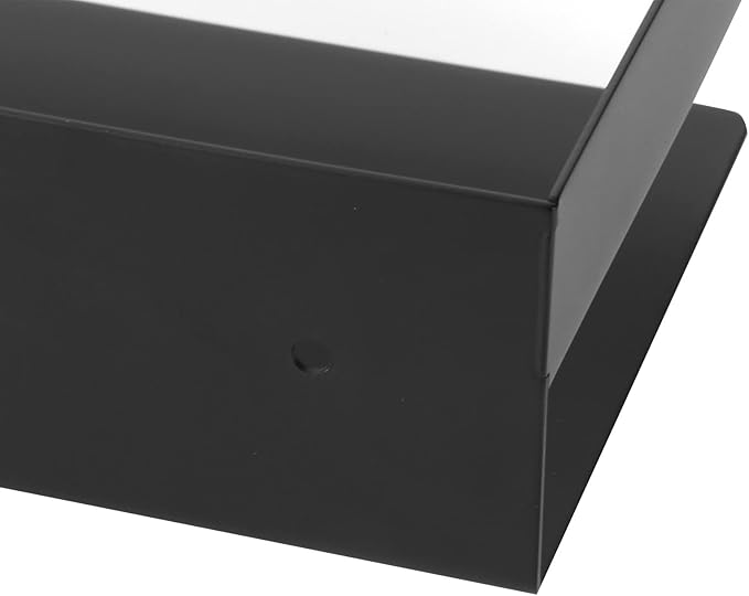 Matt Black Stainless Steel Bathroom Shelf 30cm, Kitchen Storage Rack, Durable and Waterproof - Elegant Design, Easy to Clean, Ideal for Home Organization