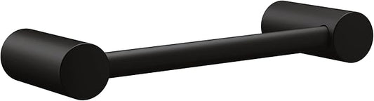 Moen Align Matte Black 9-inch Modern Hand Towel Bar, Bathroom Towel Hanger, YB0486BL