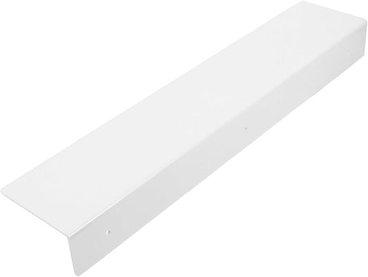 Cabilock Adhesive Shelf Divider for Bathroom and Kitchen No Drill Gap Filler Wall-Mounted Storage Rack Waterproof and Easy to Install for Cabinet and Countertop Organization