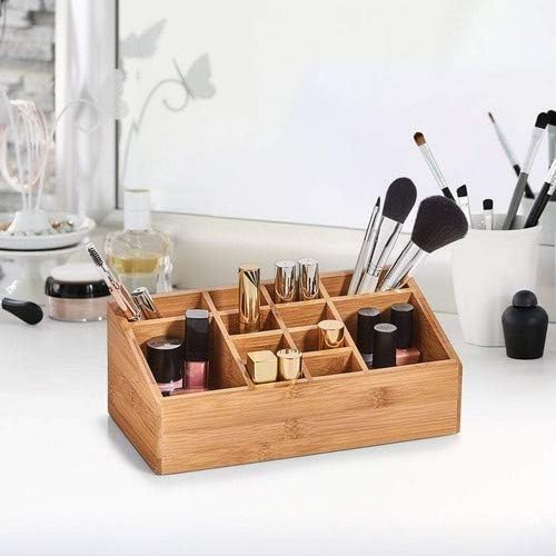 Zeller 25385 Organizer, Wood, Natural, 25.4 x 12 x 10 cm
