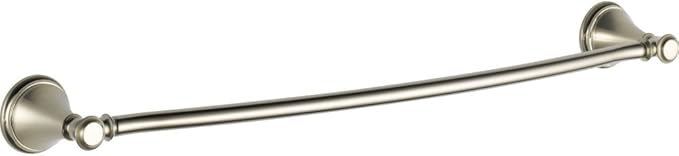 DELTA FAUCET 79724-SS Cassidy 24-in Wall Mount Towel Bar Bath Hardware Accessory in Stainless Steel