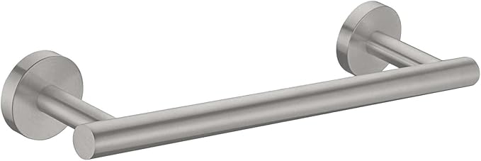 Modket 12 Inches Brushed Nickel Towel Bar Bathroom Hardware 304 Stainless Steel Wall Mounted Kitchen Towel Holder Cloths Hanger