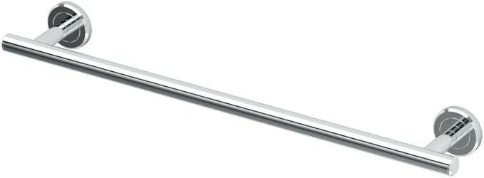 Gatco 4241 Latitude II 18-Inch Towel Bar, Wall Mounted Bathroom Towel Holder, Chrome