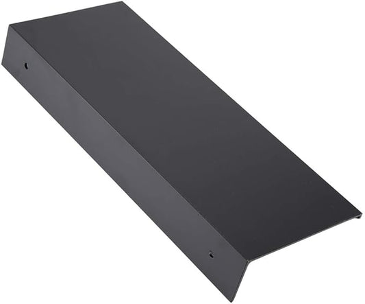 Bathroom Shelves, Black Bathroom Single Layer Wall Mount Shelves Matte Aluminum Shelf for Kitchen Bathroom (50cm)