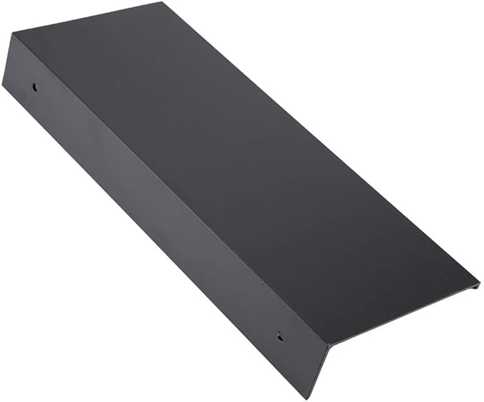 Black Bathroom Single Layer Space Aluminum Matte Rack Shelve (30cm)