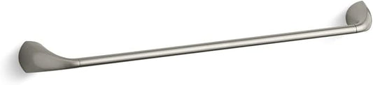 KOHLER 37051-Bn Alteo Bathroom Towel Bar, 24", Brushed Nickel