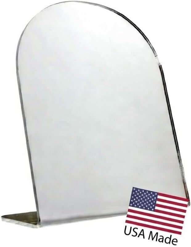 SOURCE ONE USA Made Premium Acrylic Counter Top Mirror - Cosmetics Counter Display
