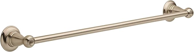 Delta Faucet Porter 24 inch Towel Bar, SpotShield Brushed Nickel , Bathroom Accessories, PTR24-BN